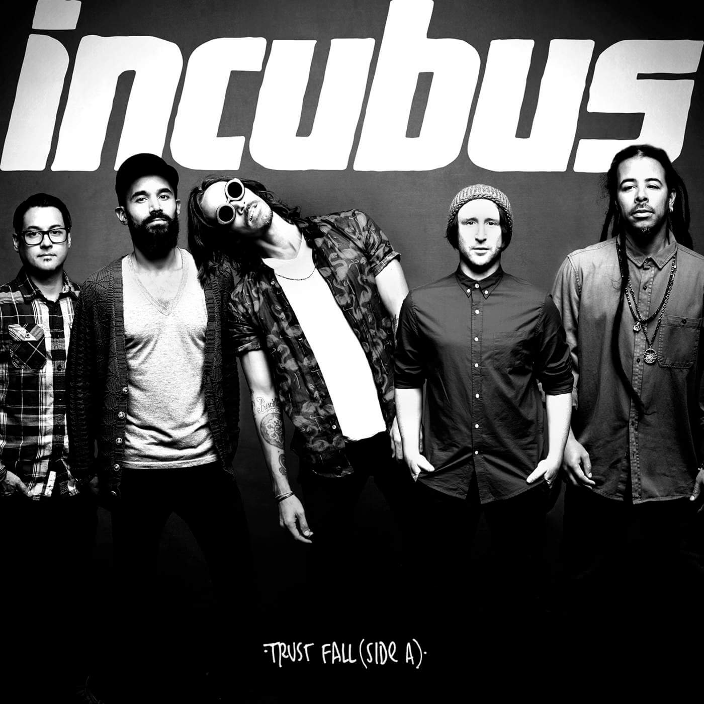 Cover album Incubus ‘Trust Fall (Side A)”, bulan April 2020 nanti Incubus bakal merilis album Trust Fall yang kedua bertajuk “Trust Fall (Side B)”